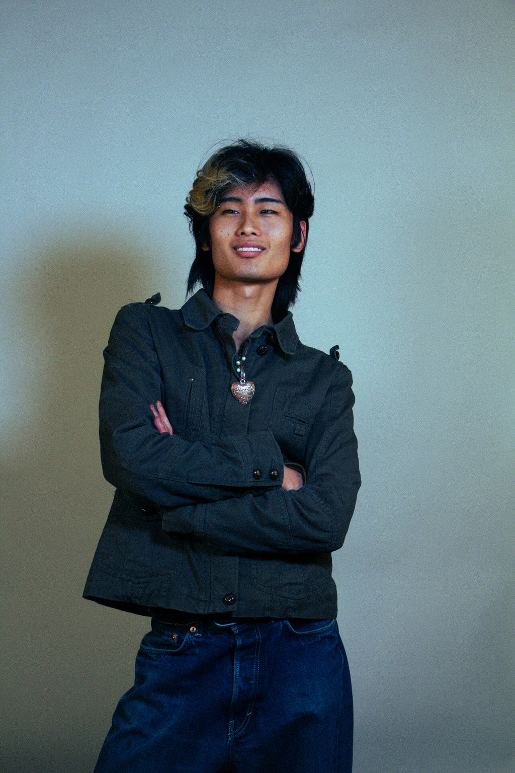 Militärinspirerad jacka