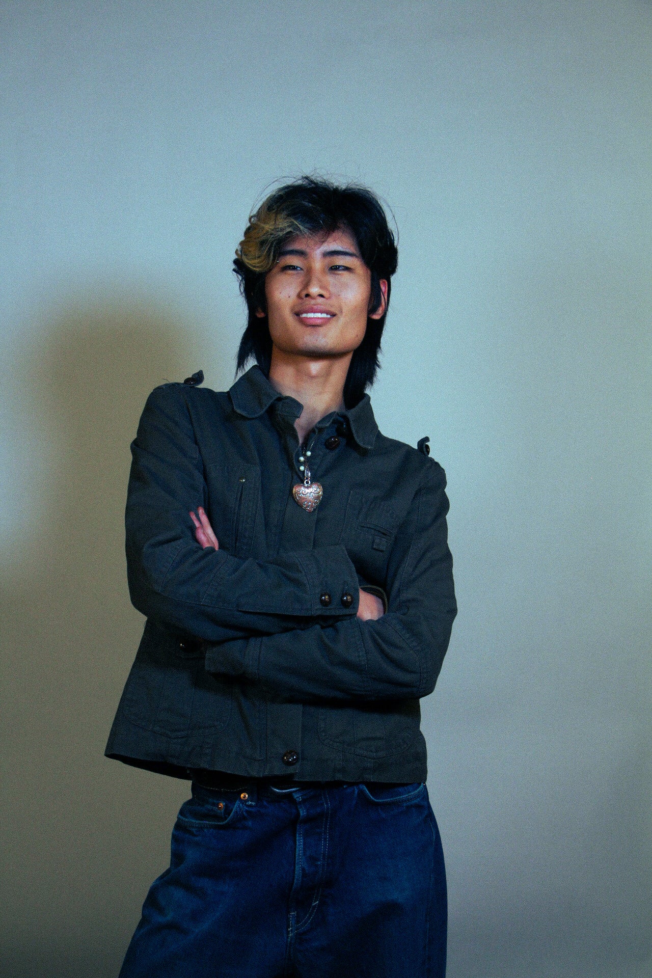 Militärinspirerad jacka